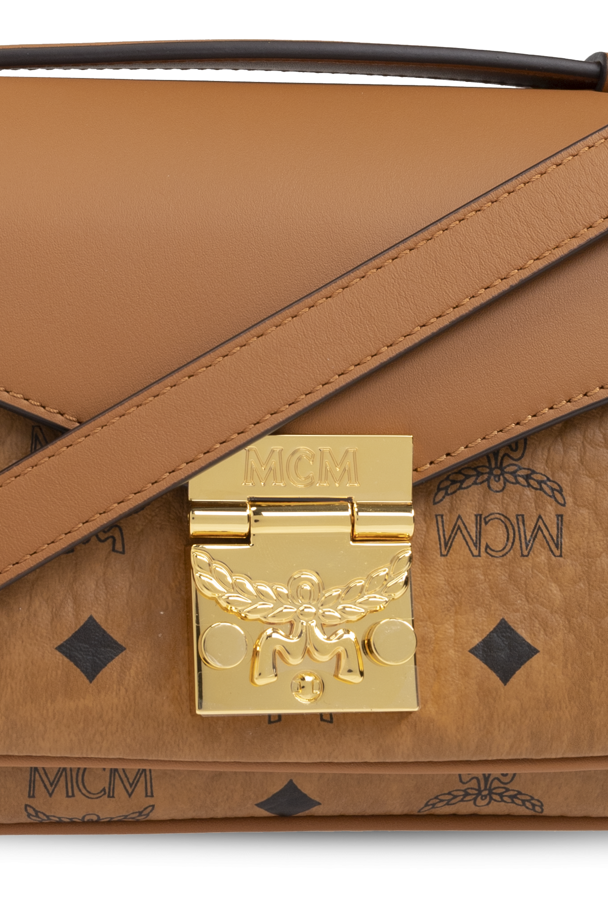 MCMヴィンテージ ドローストリングバッグ キャメル レザー MCM 'Tracy' shoulder bag | Women's | Vitkac